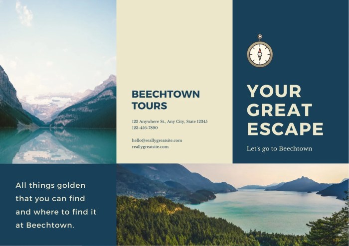 Free, printable, customizable travel brochure templates | Canva