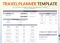 Free Travel Budget Templates, Editable and Printable
