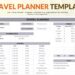 Free Travel Budget Templates, Editable and Printable